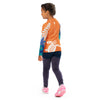 de dos - Lycra Manche Longue UPF50 Enfant 2-7 Orange - Couleurs Lagon