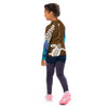 dos fond blanc - Lycra Manche Longue UPF50 Enfant 2-7 Chocolat - Couleurs Lagon