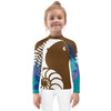 avant - Lycra Manche Longue UPF50 Enfant 2-7 Chocolat - Couleurs Lagon