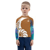 avant fond blanc - Lycra Manche Longue UPF50 Enfant 2-7 Caramel - Couleurs Lagon