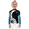 avant - Lycra Manche Longue UPF50 Enfant 2-7 Noir - Couleurs Lagon