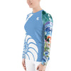 Rashguard Femme UPF50+ Couleurs Lagon PM1-LIGHT BLUE - Couleurs Lagon